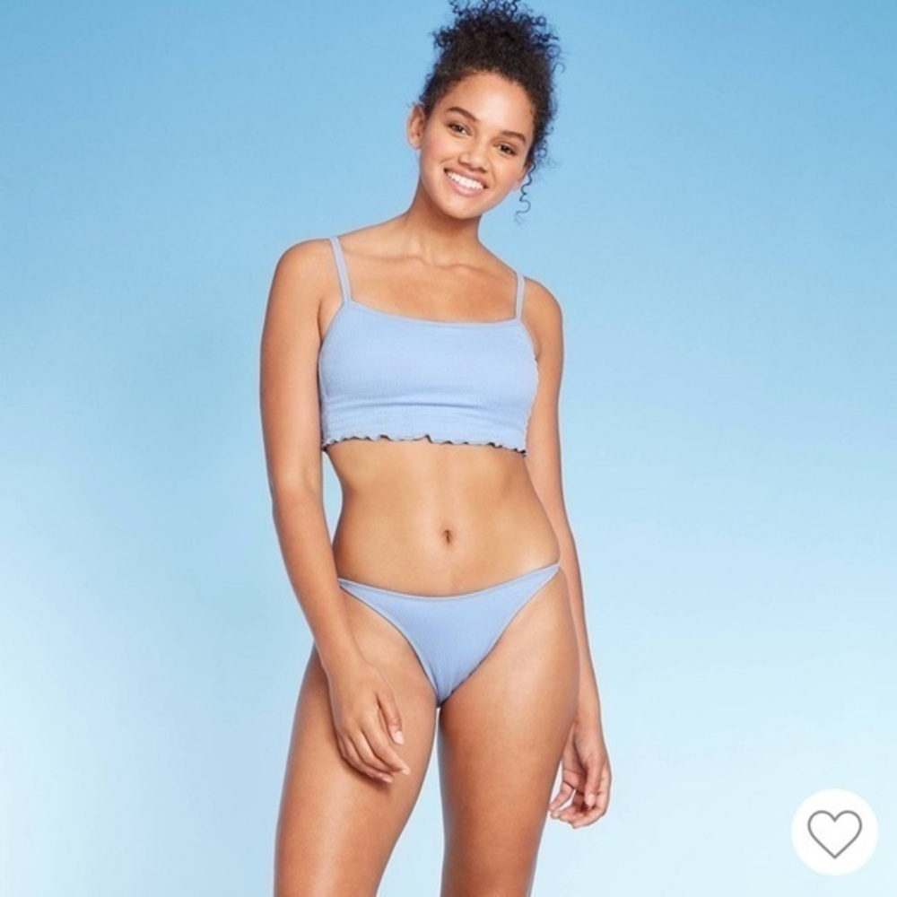 Xhilaration Juniors’ Textured Scoop Bikini Bottom